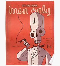 Póster Solo hombres Manny Cover