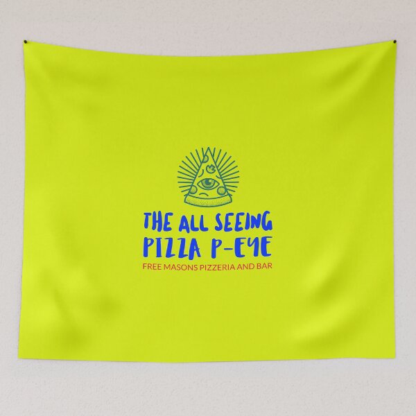 Item preview, The All Seeing Pizza P-eye  designed and sold by Dumelang.