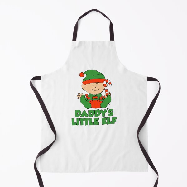 Item preview, Daddy's Little Elf Cute Cartoon Elf With Candy Cane designed and sold by jaycartoonist.