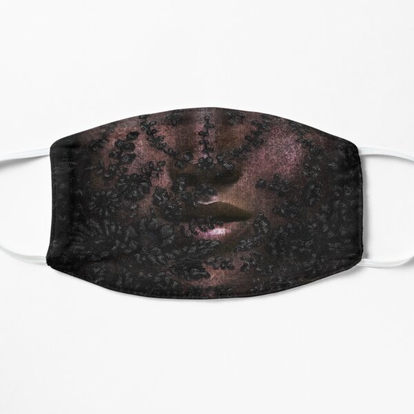 “Widow” (black veil, grief, loss) painting - “Smile” Fine Art series Mask