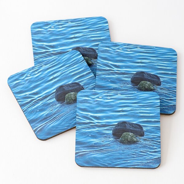 Item preview, Rocks Water Ripples Spa Minimal Seascape Waterscape designed and sold by worldways.