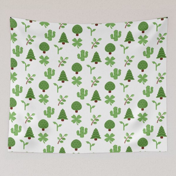 Item preview, Sticker pack green plants leaves cactus pine  designed and sold by PaperDreamPod.