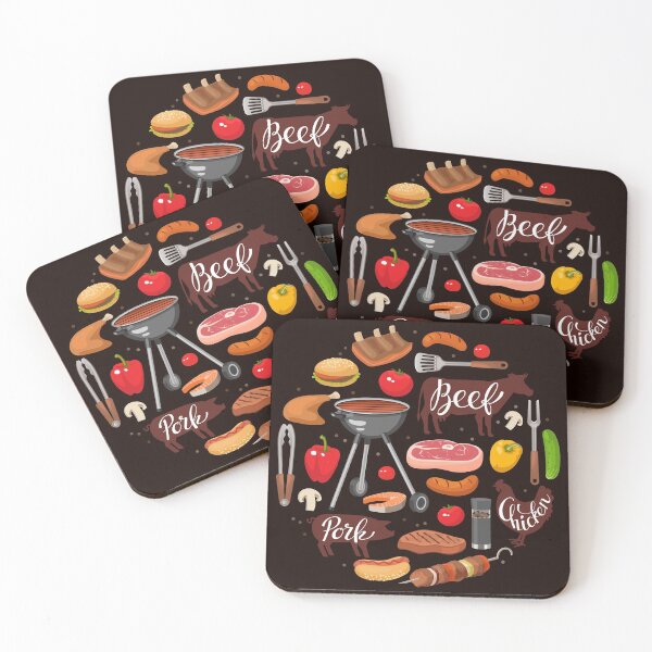 Item preview, Barbecue Grill Ingredients designed and sold by Alicia Chee.