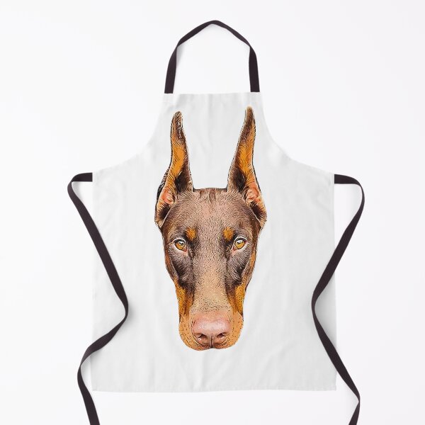 Item preview, Doberman Head Art designed and sold by ElegantCat.