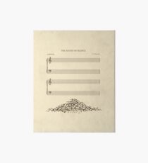 The Sound of Silence Art Board