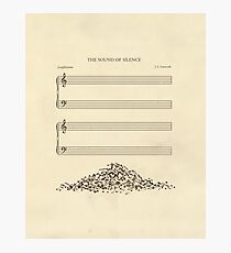 The Sound of Silence Photographic Print