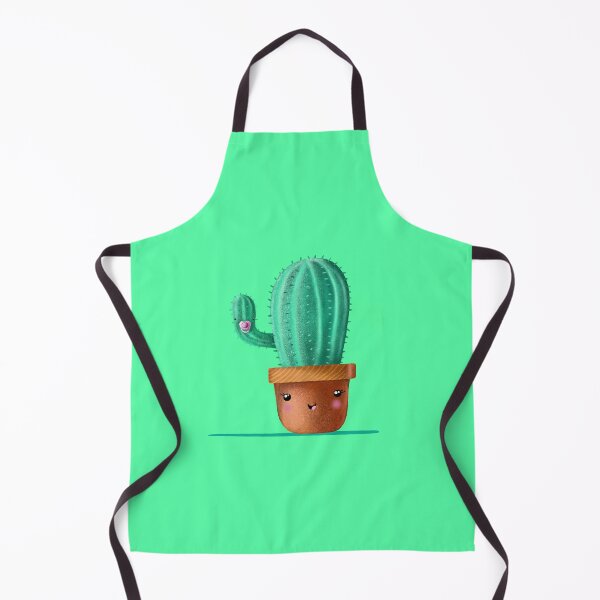 Item preview, Funny cactus cartoon designed and sold by Cat N' Doodles.