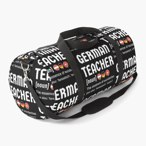 Item preview, Deutschlehrer Deutschlehrerin German Teacher Wunderbar with Flags designed and sold by Time4German.