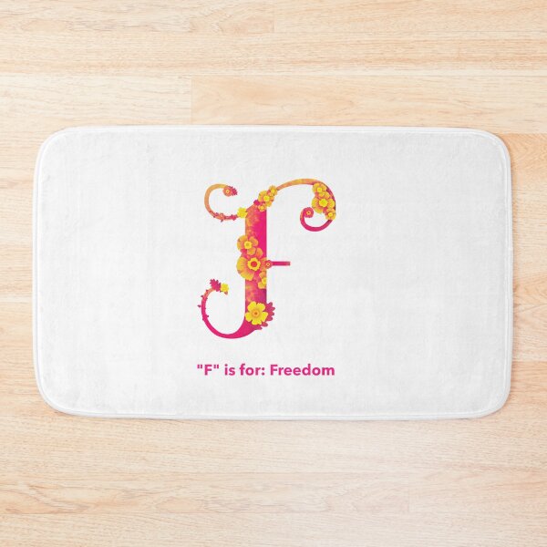 Item preview, F is for freedom designed and sold by LovingPresence.