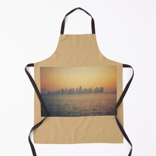 Item preview, Golden Doha Skyline - Calm and Dreamy Horizons designed and sold by gphotobox.