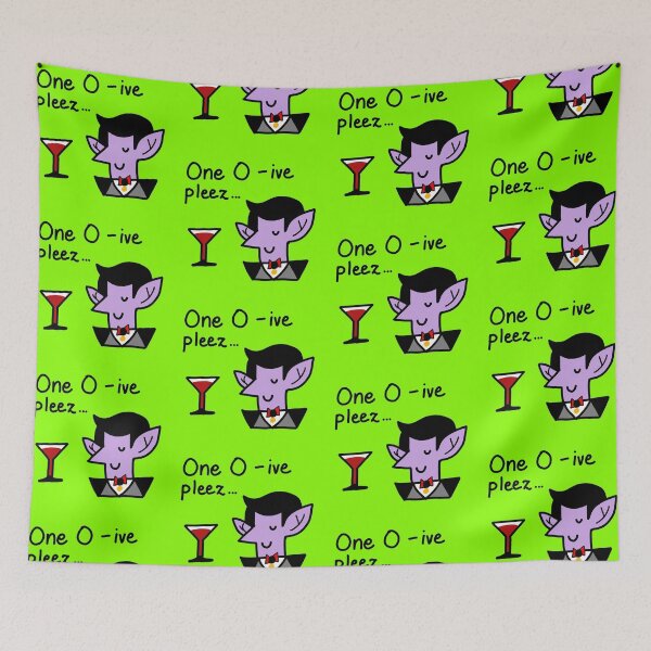 Item preview, Dracula Halloween Ordering more O negative Blood to drink funny new 2020 Halloween design  designed and sold by spooks draws.