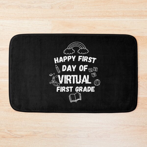 Item preview, happy first day of virtual first grade designed and sold by CodingForTech.