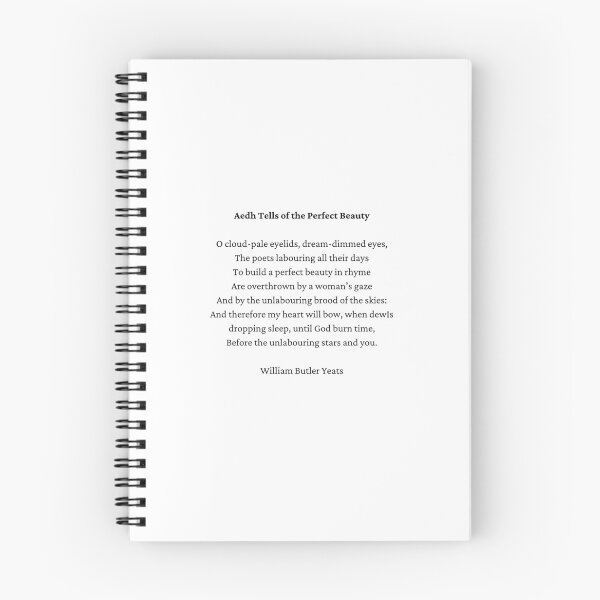 Item preview, William Butler Yeats-  Aedh Tells of the Perfect Beauty designed and sold by brownbread-.