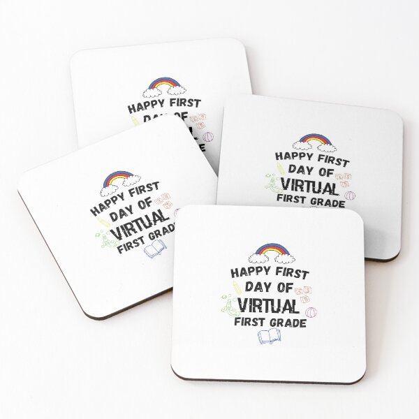 Item preview, happy first day of virtual first grade designed and sold by CodingForTech.