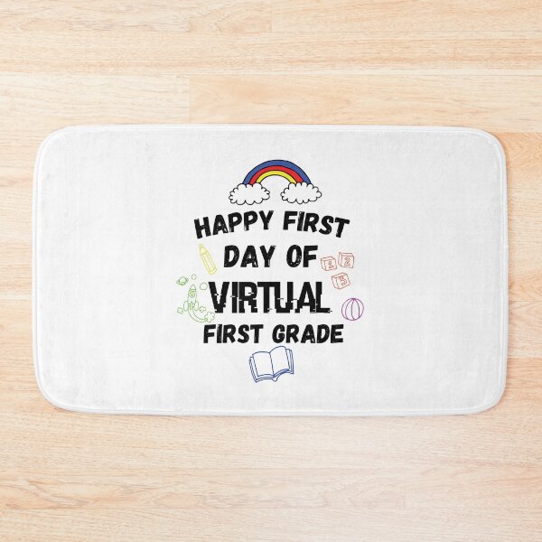 Item preview, happy first day of virtual first grade designed and sold by CodingForTech.