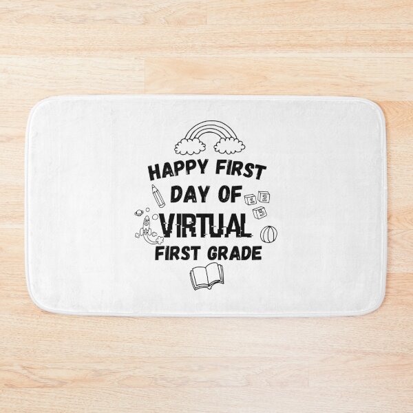 Item preview, happy first day of virtual first grade designed and sold by CodingForTech.
