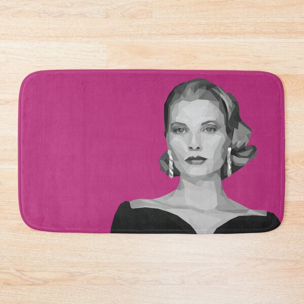 Item preview, Grace Kelly Geometric Poly Pink Background designed and sold by danihops.