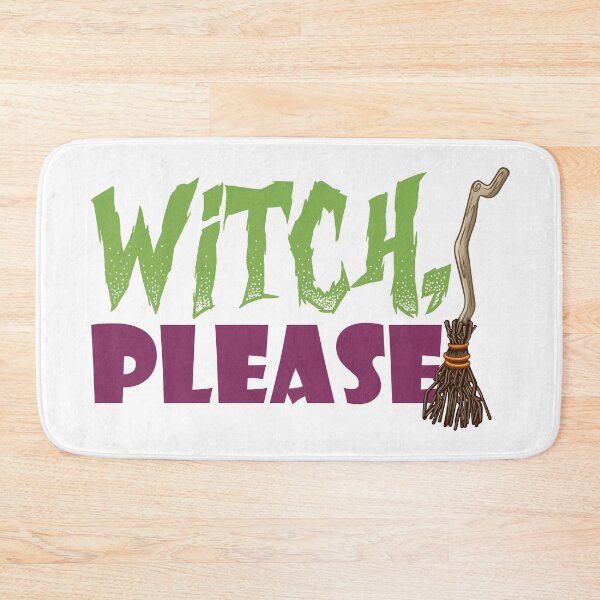 Item preview, Halloween Scary Witch, Please (broom), Happy Halloween designed and sold by ScriptMan.