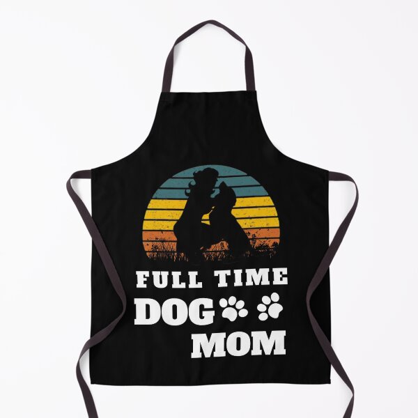 Item preview, Full Time Dog Mom - Vintage Sunset Dog Lover Cute Retro Design designed and sold by OneandHalf.