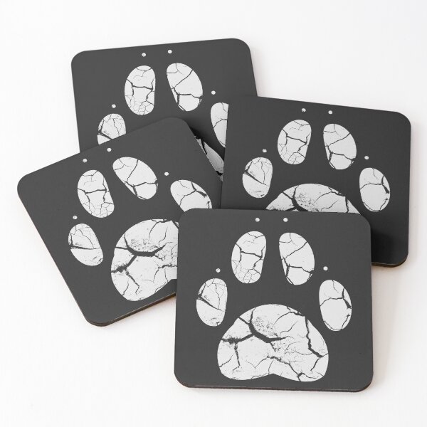 Item preview, Worn Paw Print designed and sold by SpitsPixels.
