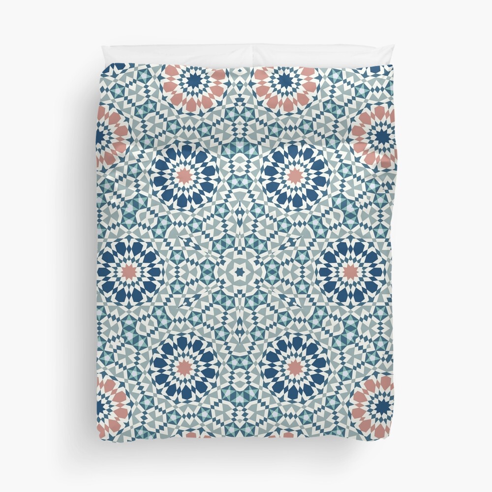 "Islamic Middle Eastern Pattern Arabic" Duvet Cover by japaneseart Redbubble