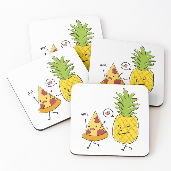 Item preview, Pizza Running Away From a Pineapple designed and sold by PineappleTee.