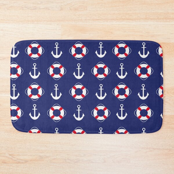 Item preview, Seamless Pattern with Nautical Anchor designed and sold by bestoffers.