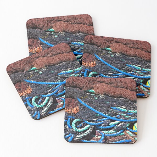 Item preview, Heap of Fishing Nets Ropes and Buoy designed and sold by worldways.
