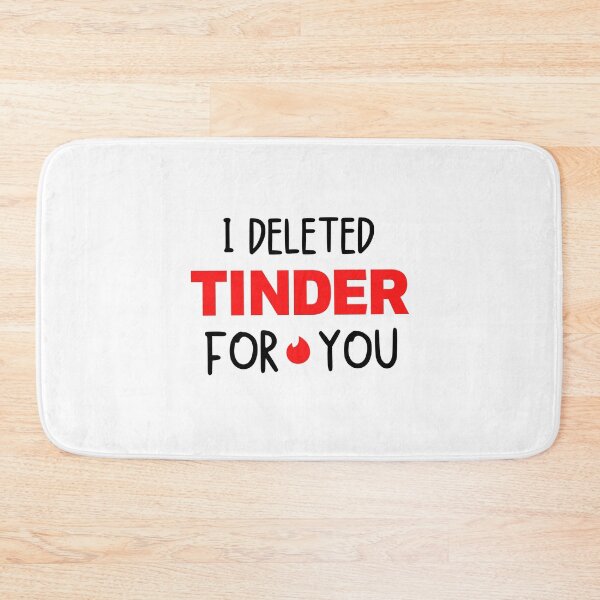 Item preview, i deleted tinder for you - white lie party designed and sold by bas19101.