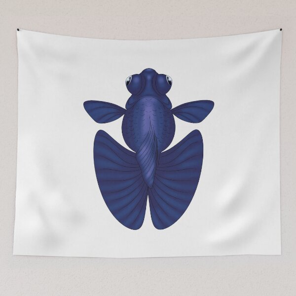 Item preview, Blue Telescope Goldfish! designed and sold by GregDorney.