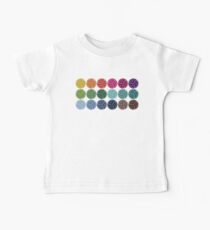 Cute Colorful Volleyballs Baby Tee