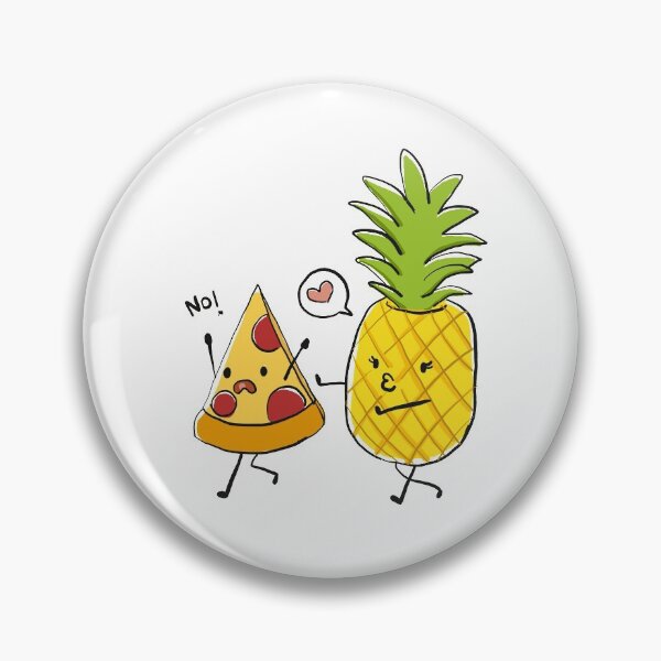 Item preview, Pizza Running Away From a Pineapple designed and sold by PineappleTee.