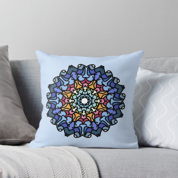 Item preview, Outlined and Color Filled Air Mandala by StreetBeat designed and sold by StreetBeat.