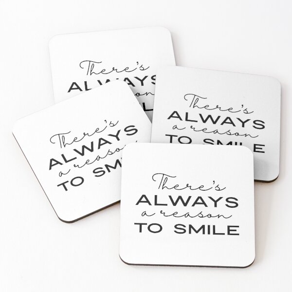 Item preview, There’s always a reason to smile, motivational  designed and sold by Lupappdesigns.