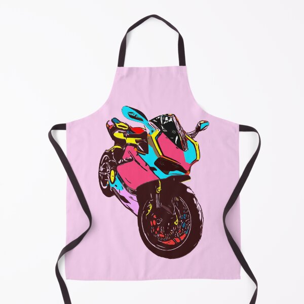 Item preview, Cute Girly Big Bike Motorcycle Blue and Pink Color designed and sold by Grafititee.