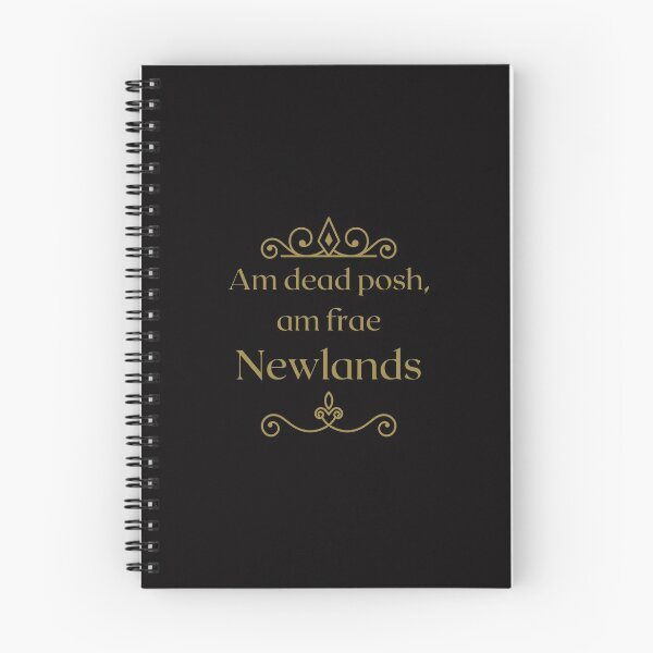 Item preview, Am dead posh, am frae Newlands | Scottish Borders designed and sold by yourscotborders.