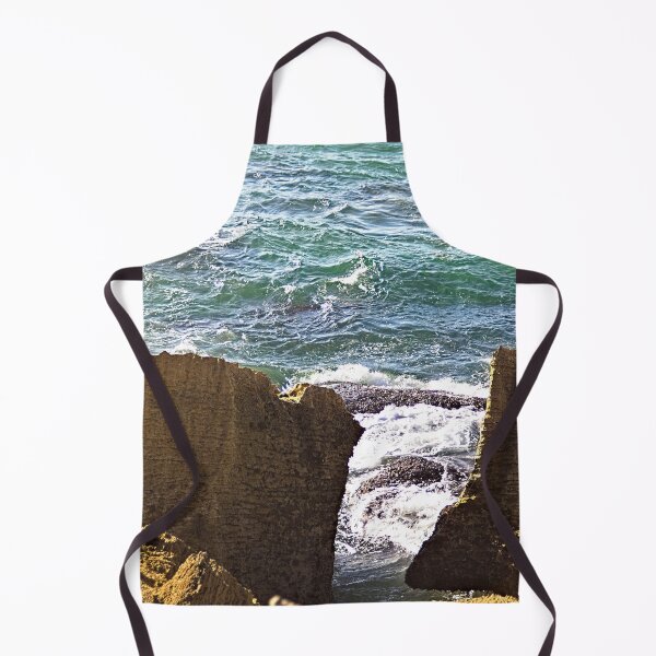 Item preview, Sea Waves Cliffs Rocks Seascape designed and sold by worldways.