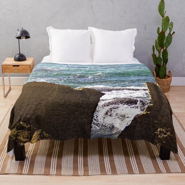 Item preview, Sea Waves Cliffs Rocks Seascape designed and sold by worldways.
