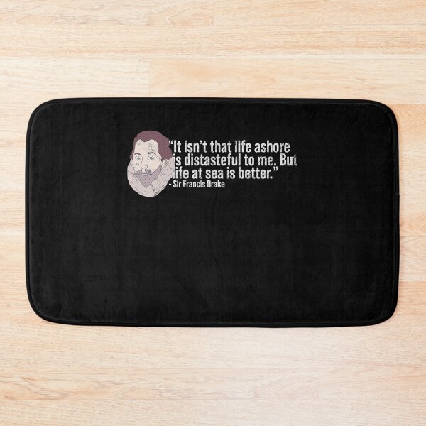 Item preview, Distressed Sir Francis Drake Quote - Ocean Seaman designed and sold by DeWinnes.