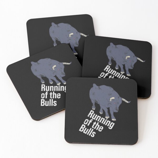 Item preview, Distressed Running of the Bulls Text - Bull - Tradition designed and sold by DeWinnes.