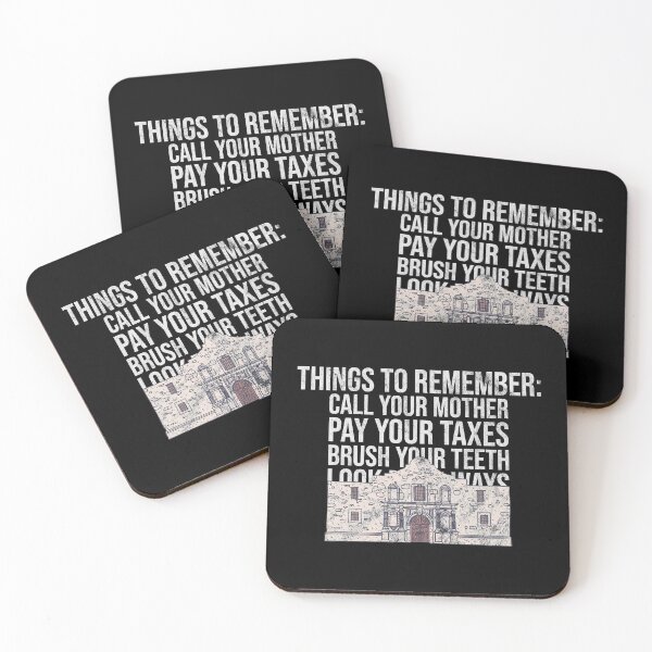 Item preview, Distressed Remember the Alamo - Things To Remember designed and sold by DeWinnes.