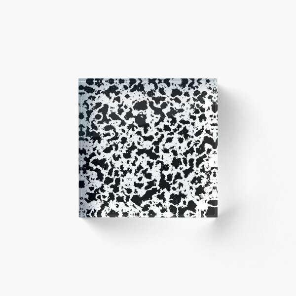 Item preview, Cow Print Abstract Black and White Camouflage designed and sold by BirdShapes.