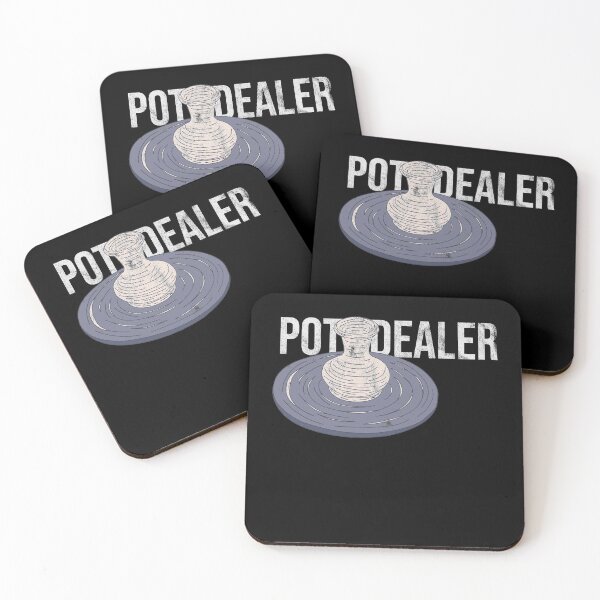 Item preview, Distressed Pottery Class - Pot Dealer Text - Clayware designed and sold by DeWinnes.
