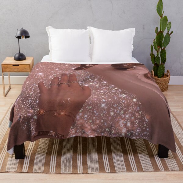 Aperçu de l'œuvre Esthétique Vintage Retro Glam Rose Gold Glittery Water créée et vendue par samararibas.