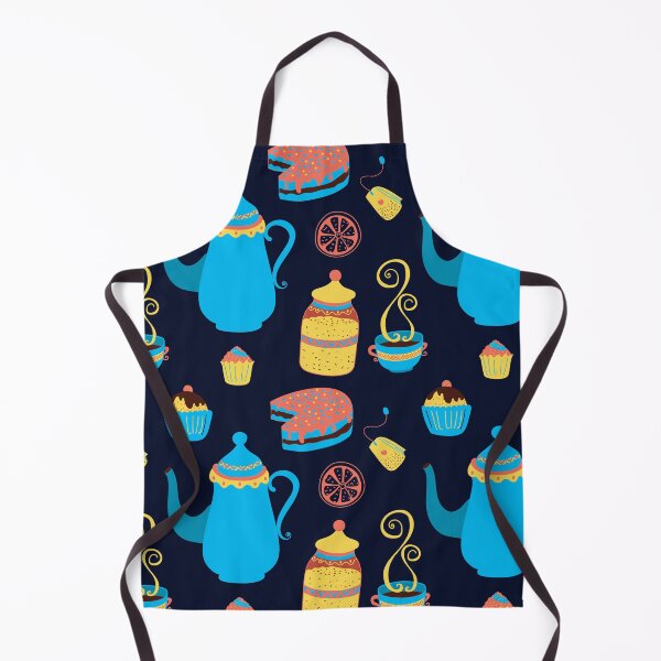 Item preview, Tea Pot Cake and Coffee Pattern Gift designed and sold by Patterntastic.