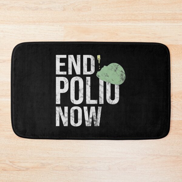 Item preview, Distressed Polio - End Polio Now - Poliovirus designed and sold by DeWinnes.