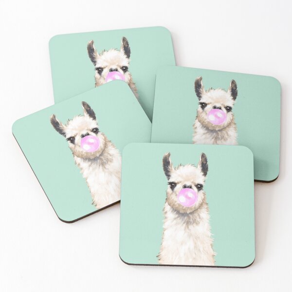 Item preview, Bubble Gum Popped on Llama (1 in series of 3) designed and sold by bignosework.