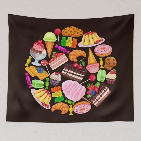 Item preview, Assorted Sweet Treats Confectionery, Cakes and Puddings designed and sold by Alicia Chee.