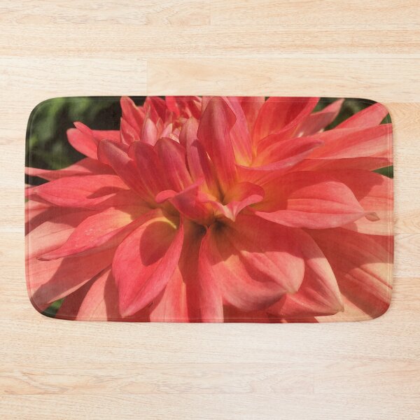 Item preview, Huge, Big and Beautiful Pinky Orange Dinnerplate Dahlia Flower 066 designed and sold by Bees-n-Flowers.