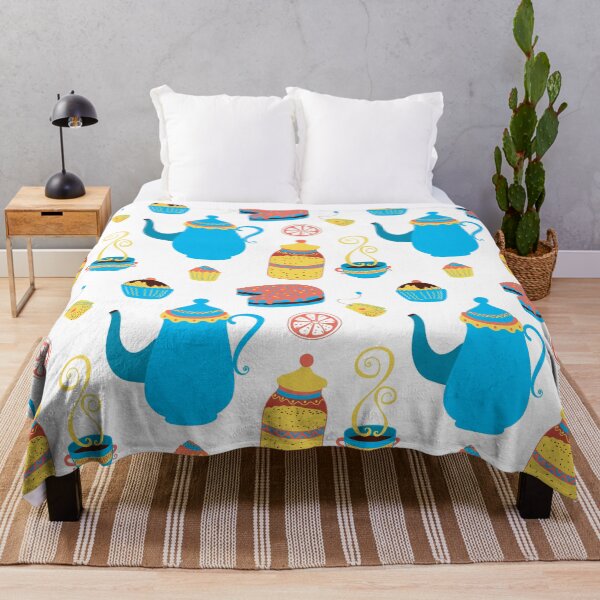 Item preview, British Tea Cake and Coffee Pattern Gift designed and sold by Patterntastic.